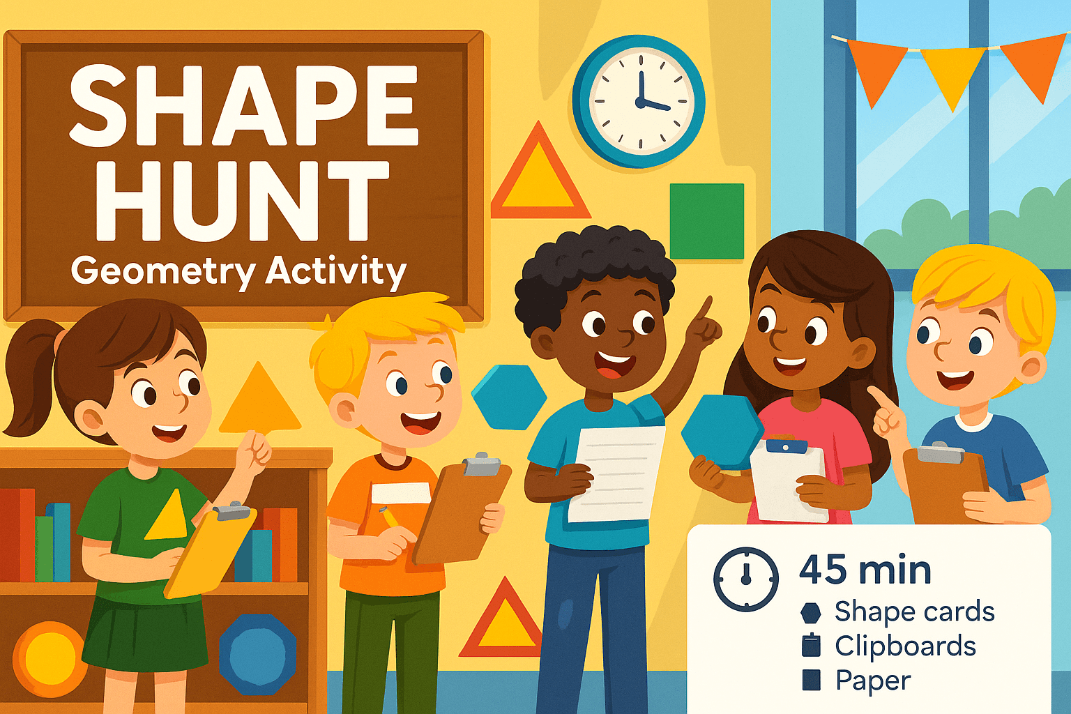 Shape Hunt Activity