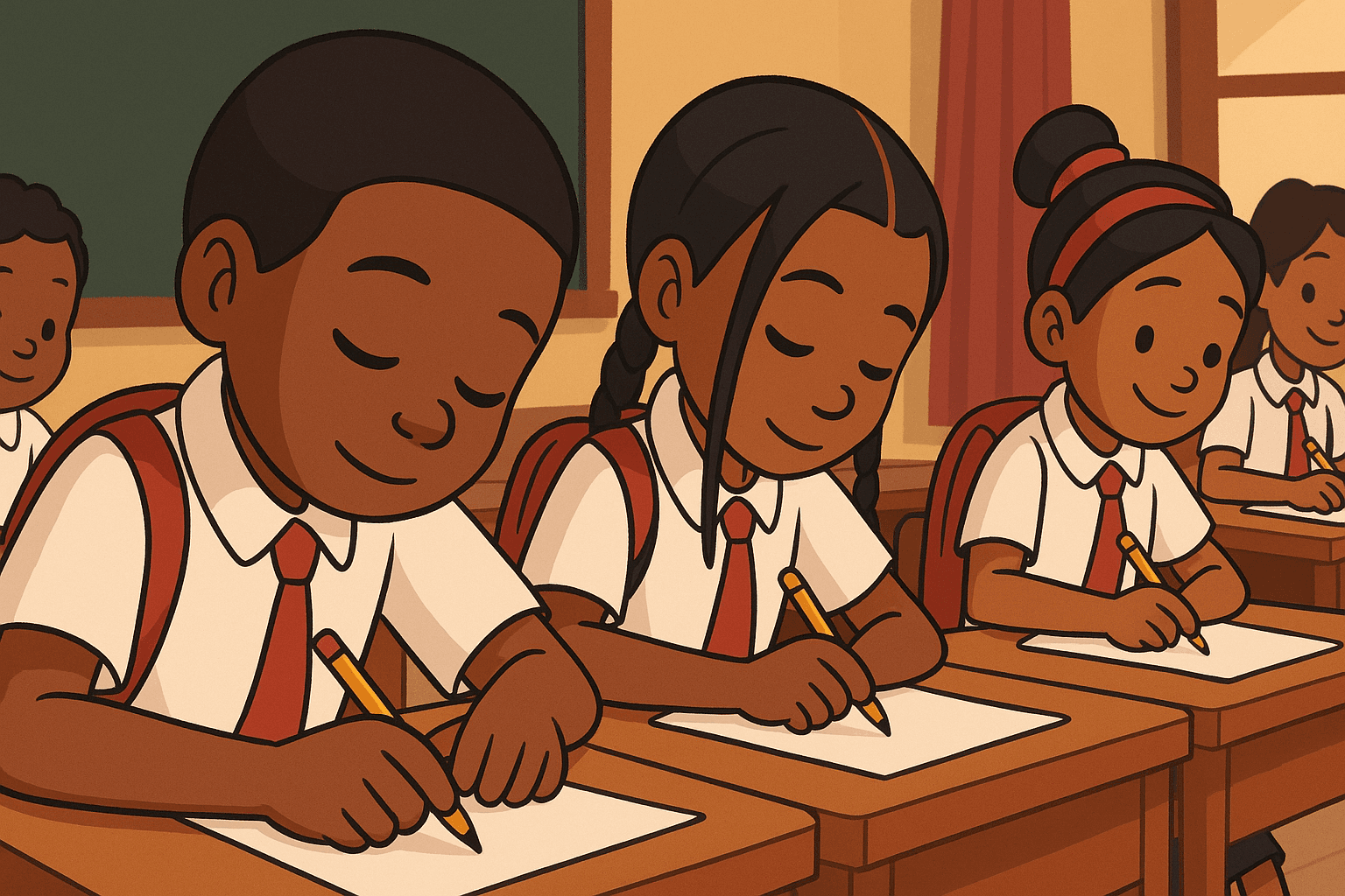 Grade 6 classroom