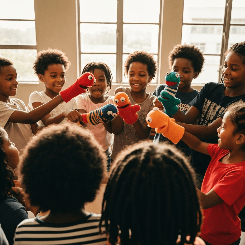 Puppet Show Storytelling Activity